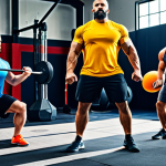 **

"A diverse group of athletes participating in a CrossFit workout, fully clothed in athletic wear, inside a bright and spacious gym with various equipment (barbells, jump ropes, medicine balls), safe for work, appropriate content, family-friendly, professional fitness photography, perfect anatomy, natural proportions."

**